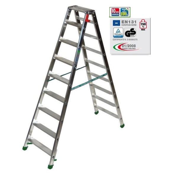 Scala Doppia 8 Gradini + Pianetto Dupla FACAL