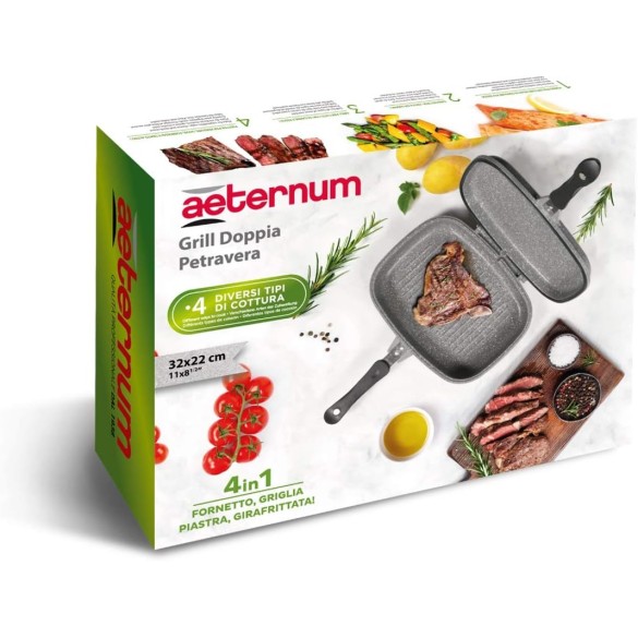 Padella Madame Petra 3.0 Grill 32x34 cm AETERNUM