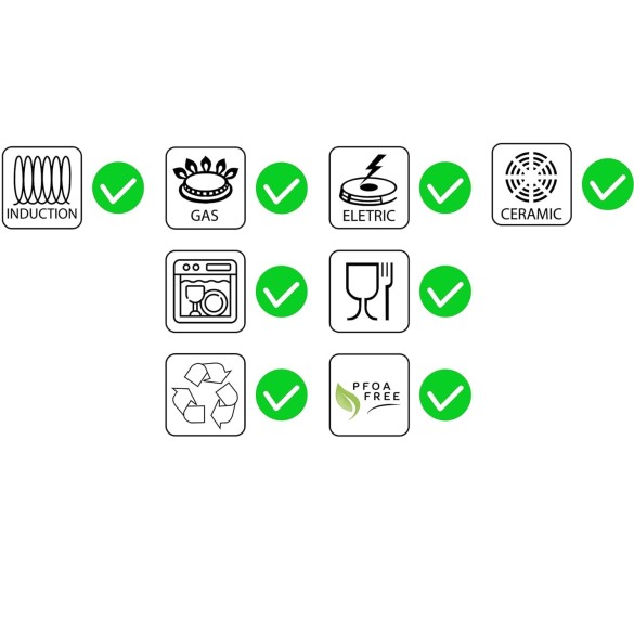 Casseruola Trudi 2 Manici D.16 cm AETERNUM