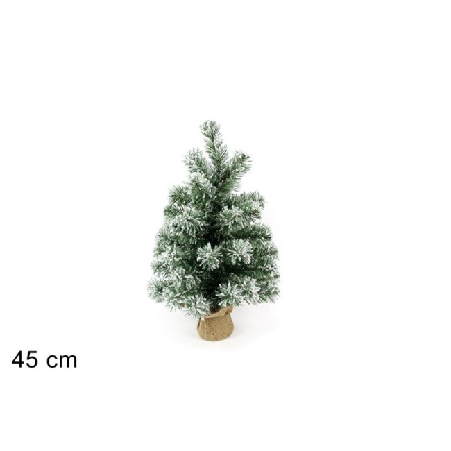 Alberello 45cm 46 Punte Innevato...