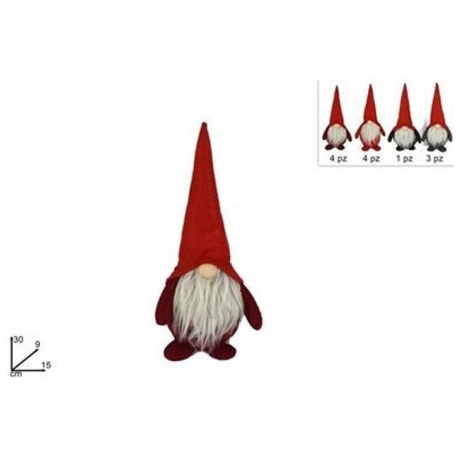 Gnomo Natalizio 30 cm Varietà...