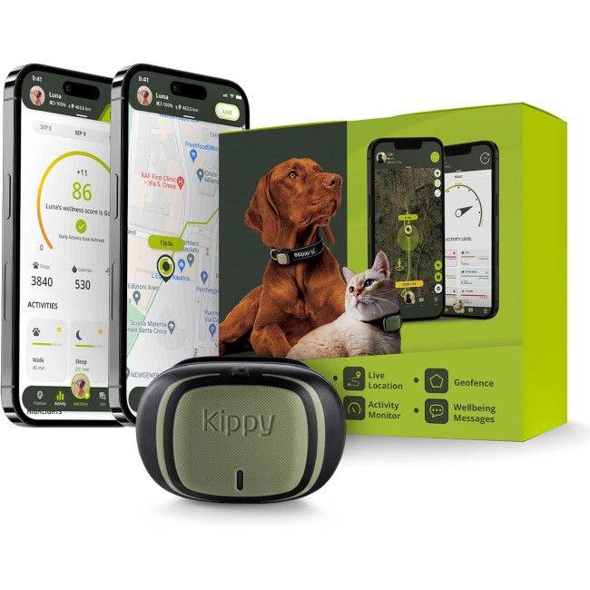 Collare GPS Cane&Gatto Green Forest...