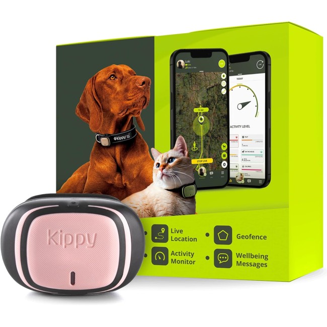 Collare GPS Cane&Gatto Pink Petal...