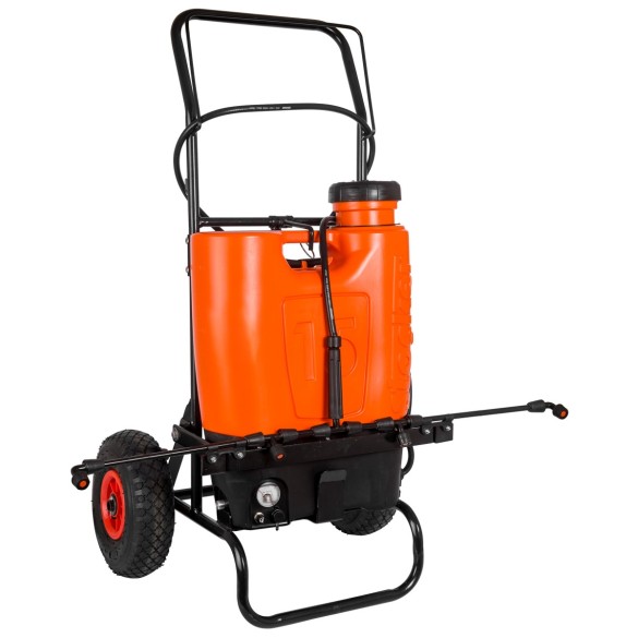 Pompa a Zaino Elettrica 15 L con Trolley STOCKER