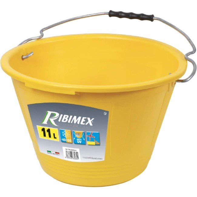 Secchio Muratore Giallo D 36cm...