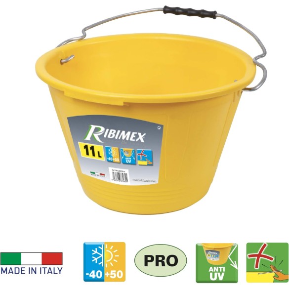 Secchio Muratore Giallo D 36cm AUSTRALIAN