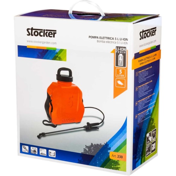 Pompa a Batteria Stocker 230 - 5 lt