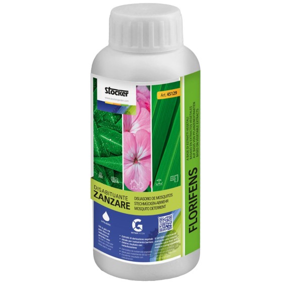 Florifens Disabituante Zanzare 250ml - 1 LT Stocker