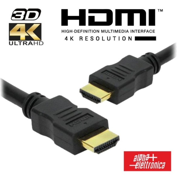 CAVO SP-SP HDMI 1,5M 6MM DETH