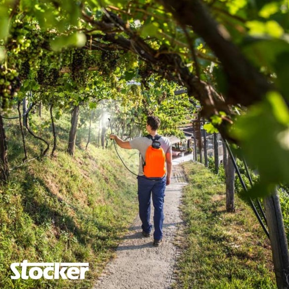 Pompa a zaino Elettrica 15 L Li-Ion 5 bar Stocker