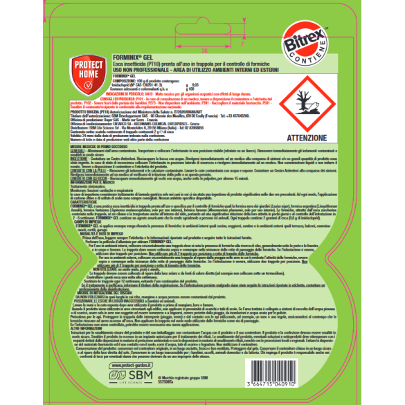 Trappola gel Forminix 3+1