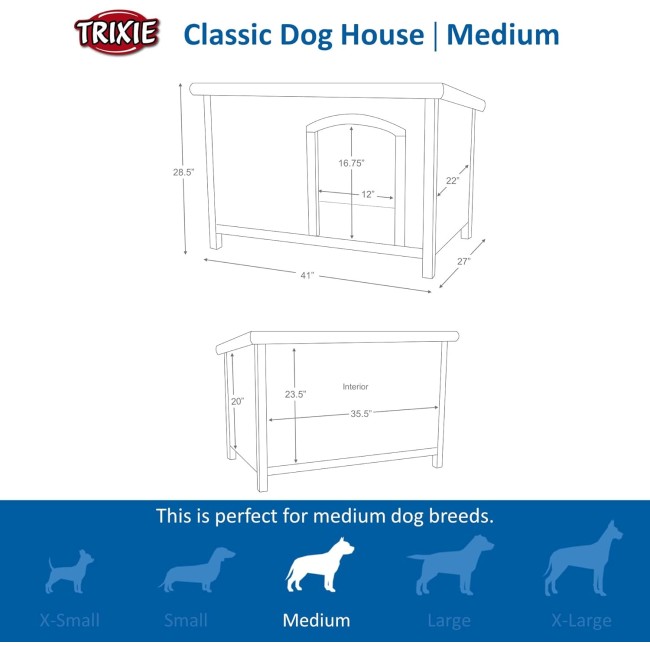 Cuccia Trixie Classic per cane TAGLIA...