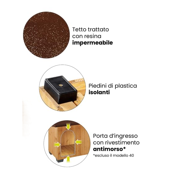 Cuccia Baita 100 cm Ferplast