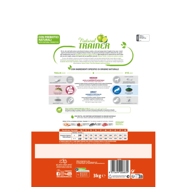 Crocchette Cane Adult/Medium Tonno e...