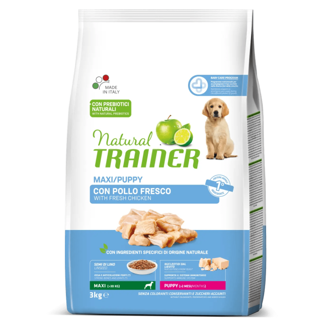 Crocchette Cane Puppy Maxi Pollo 3 Kg...