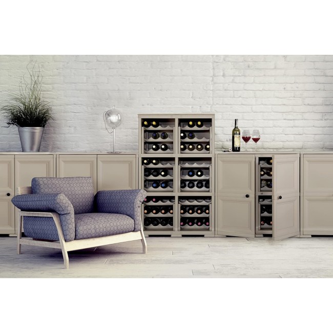 Scaffale Cantinetta Portabottiglie 72...