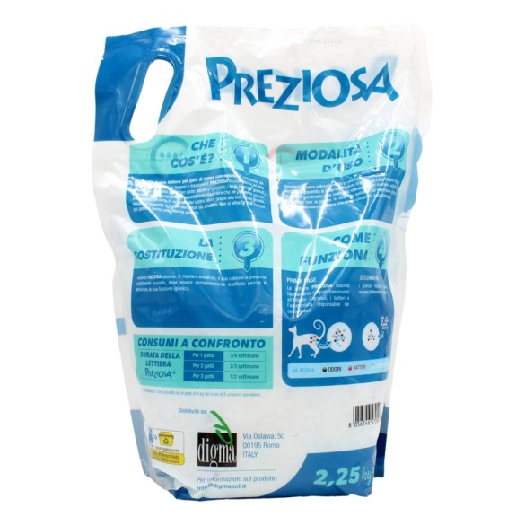 Sabbia per Gatto Classica PREZIOSA 2,25 Kg