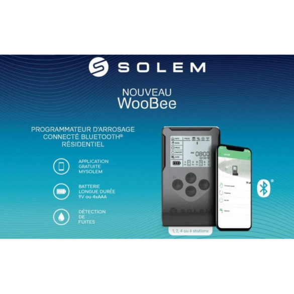 Programmatore Bluetooth Solem Woo Bee 2 Stazioni