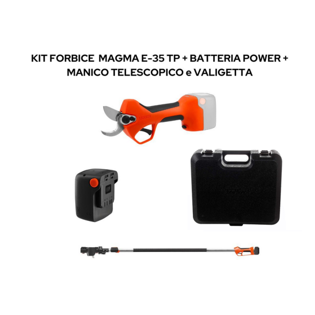 Kit Potatura con Forbice Magma 35 +...