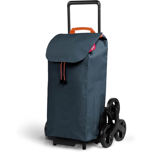Gimi Trolley per la Spesa con 6 Ruote 52 L