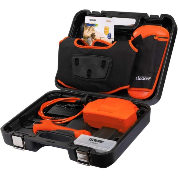 Forbice Vulcano E-35 TPC con Bastino per batteria e Cavo Stocker