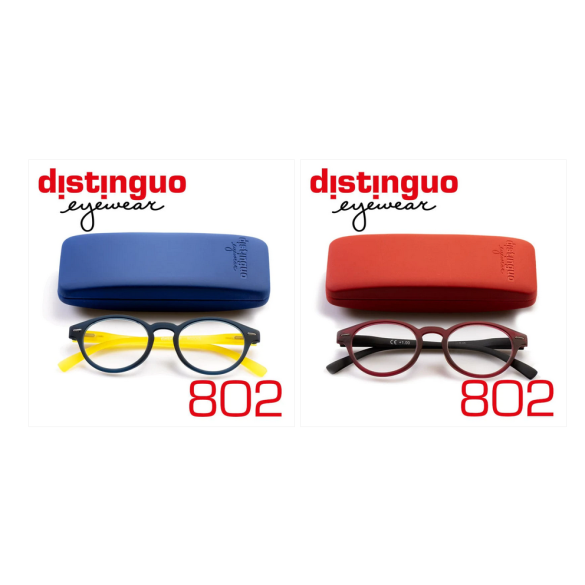 Occhiali da Lettura Modello 802 Colori assortiti DISTINGUO