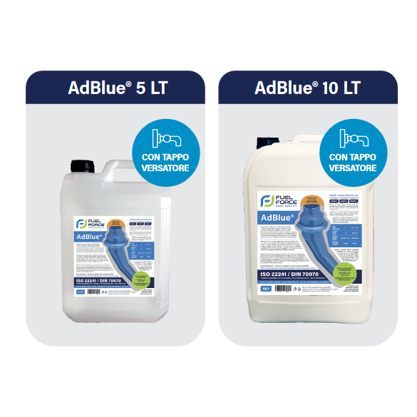 Promo 2 PEZZI Additivo AdBlue per Veicoli Diesel 5LT FUEL FORCE