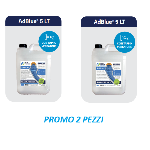 Promo 2 PEZZI Additivo AdBlue per Veicoli Diesel 5LT FUEL FORCE