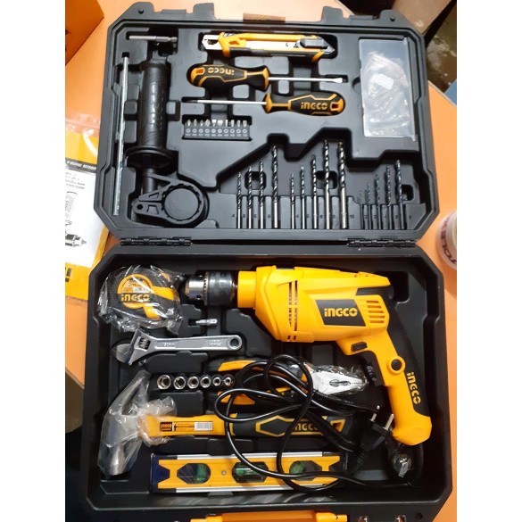 Valigetta con Trapano e Utensili 101 pz ING-CO