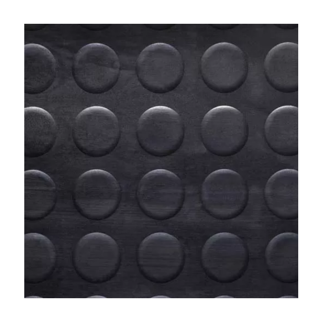 Rotolo Tappeto Gomma Bolle Nero...