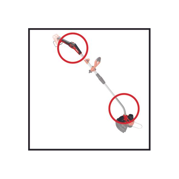 Tagliabordi a batteria GE-CT 18/33 Li E-Solo Einhell