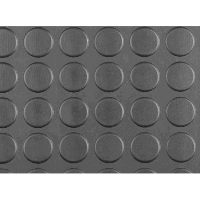 Rotolo Tappeto Gomma Bolle Antracite...