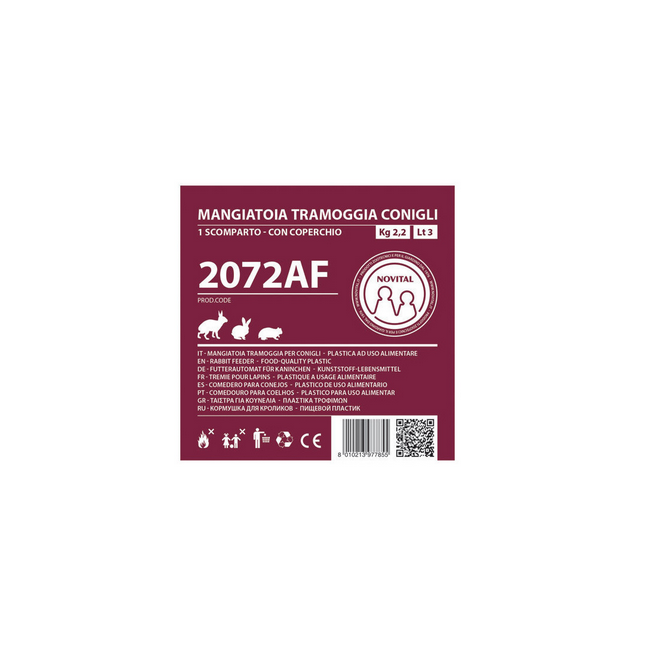 NOVITAL Mangiatoia A Tramoggia 1...