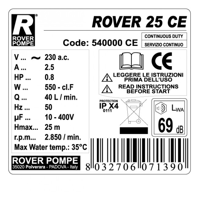 Elettropompa per Travaso Liquidi...