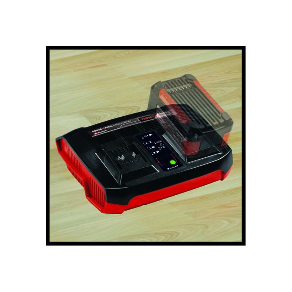 Caricabatteria PXC Power X-Twincharger 3A Einhell (Batteria NON Inclusa)