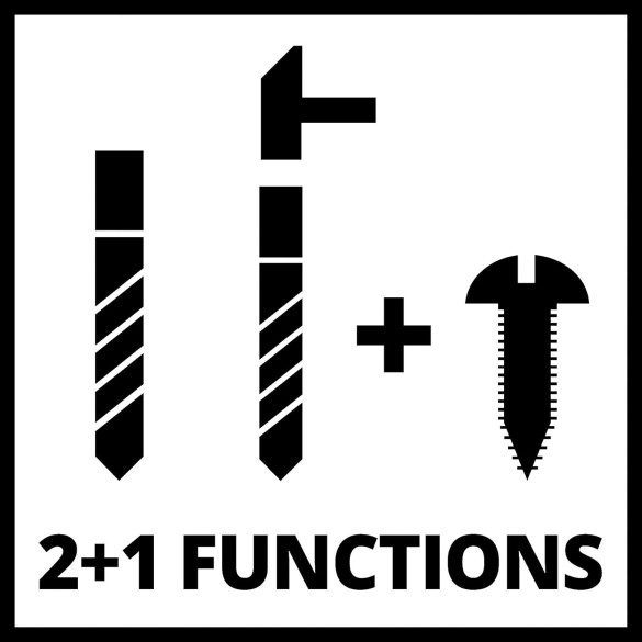 Martello Tassellatore a Batteria TE-HD 18/12 Li - Solo Einhell (Batteria e Carica Batterie NON Inclusi)