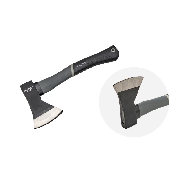 Piccozzino Maurer Plus 600gr con Manico in Fibra di Vetro