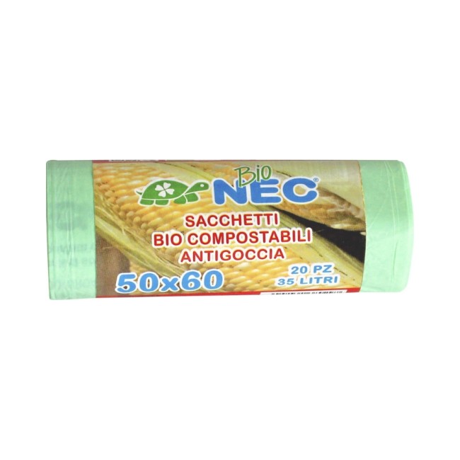 Sacchetti Immondizia Bio 50x60 cm...