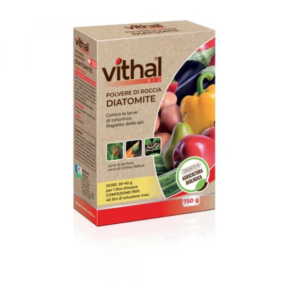 Integratore Diatomite con Azione Protettiva Vithal Bio 750gr