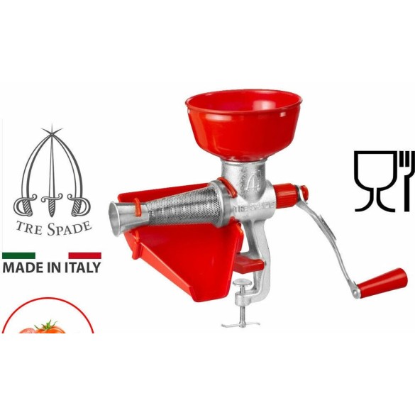 Spremipomodoro Manuale a Manovella F10000 Tre Spade