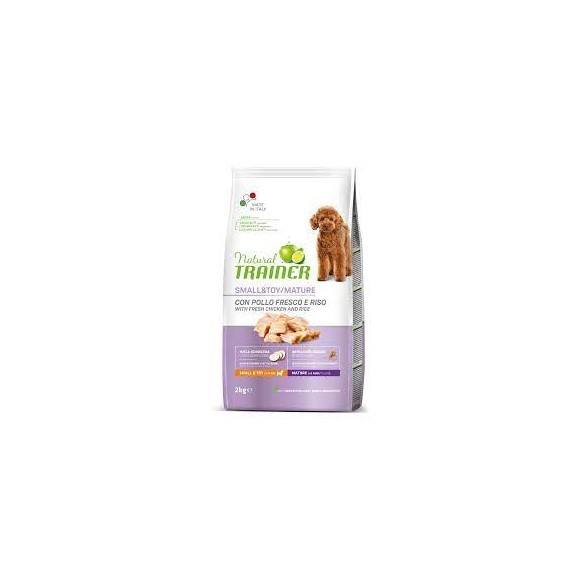 Crocchette Cane Small & Toy Pollo 2Kg Natural Trainer