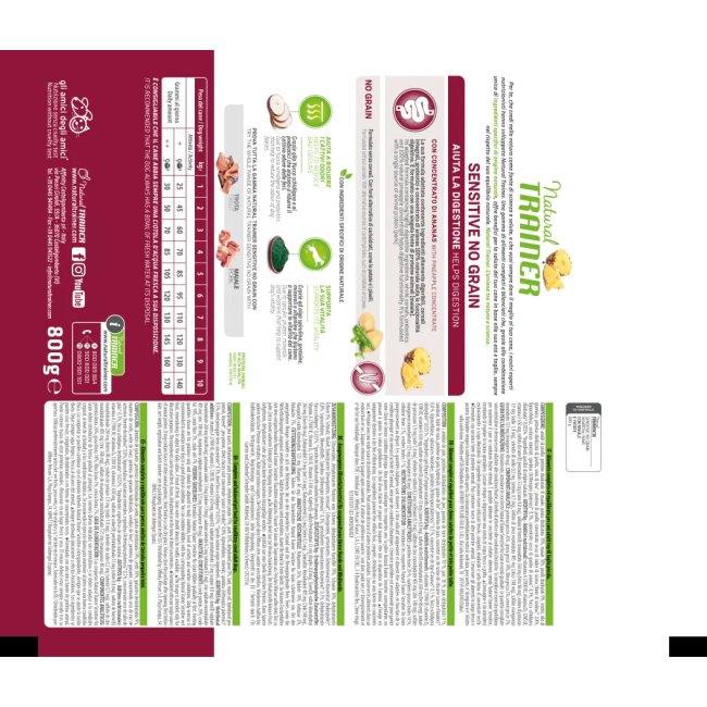 Cane Small & Toy 800 gr Maiale No...