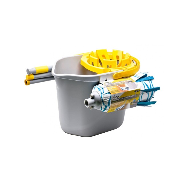 Set Mocio Completo 4 pz Mocio+Manico