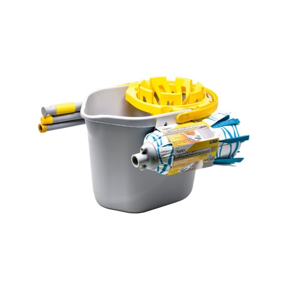 Set Mocio Completo 4 pz Mocio+Manico