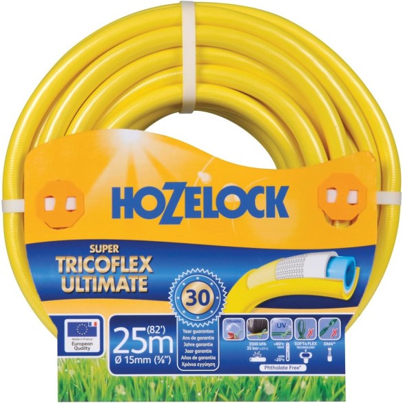 Hozelock Tubo super Tricoflex Ultimate da 25m (diam 15 mm) G.F.
