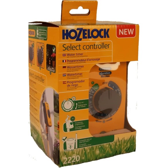 Hozelock Select Programmattore per Irrigazione G.F.