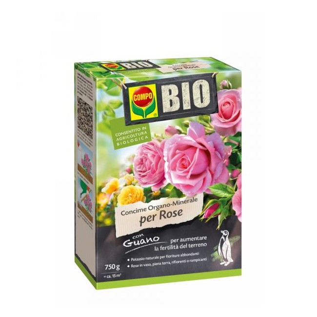 Concime Granulare BIO Rose Compo 750 gr