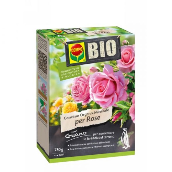 Concime Granulare BIO Rose Compo 750 gr