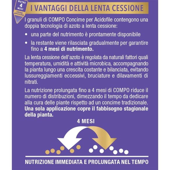 Concime Granulare per Balconi 850gr Compo