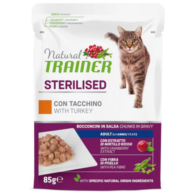 Natural Trainer Gatto Busta 85gr...